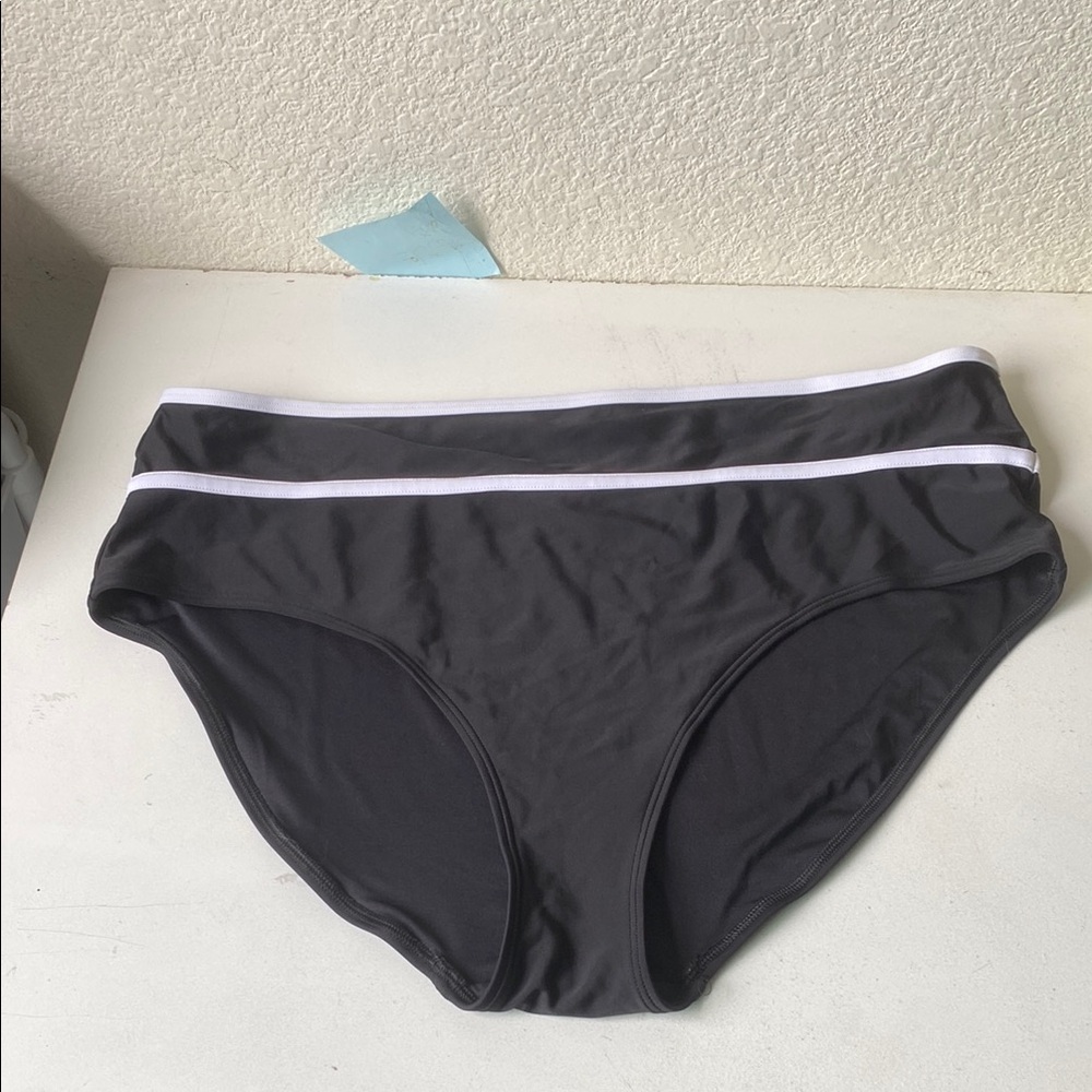 Women's Black Swim Bottoms
